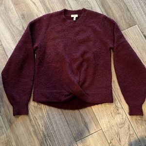 EUC Joie Stavan twist front sweater, sz XS